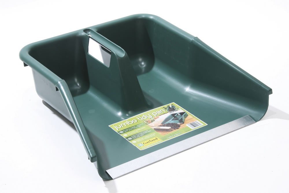 Garland Garden Jumbo Tidy Pan Metal Edged Dustpan Scoop Pick Up Leaves